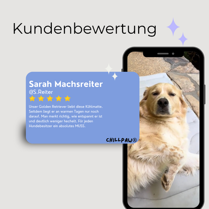 ChillPaw® Kühlmatte- damit dein Hund cool bleibt