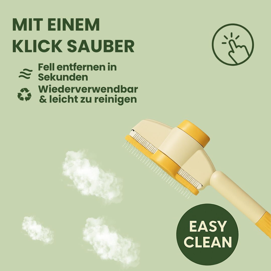 FurBrush – die Fellbürste, die dein Haustier liebt und dein Zuhause sauber hält.